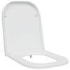 vidaXL WC sete Hv&iacute;tt 47,5 x 35 x 3,6 cm Duroplast