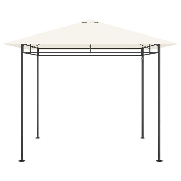 vidaXL Garðtjald 3x3x2,7 m Rjómahvítt 180 g/m²