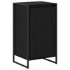 vidaXL Vi&eth;beinteyfla Svartur Eik 43 x 36 x 75,5 cm Samsettur vi&eth;ur