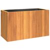 vidaXL Gar&eth;pl&ouml;ntuker 59x27,5x35 cm Gegnheill Akas&iacute;uvi&eth;ur