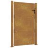 vidaXL Gar&eth;hli&eth; 100x125 cm &uacute;r corten st&aacute;li