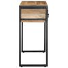 vidaXL Console Bor&eth; 100x35x75 cm Solid Groft Wood Mango