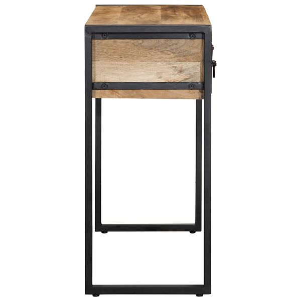 vidaXL Console Bor&eth; 100x35x75 cm Solid Groft Wood Mango