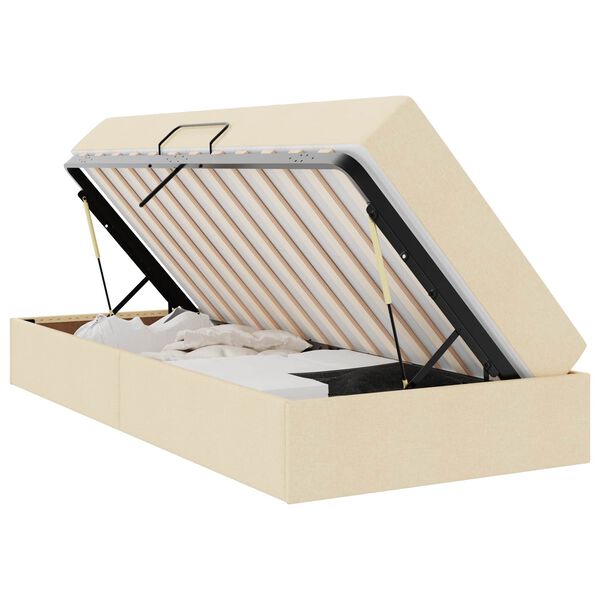 vidaXL R&uacute;m me&eth; geymslur&yacute;mi og d&yacute;nu Rj&oacute;malitur 100 x 200 cm P&oacute;l&yacute;ester