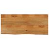 vidaXL Bor&eth;plata me&eth; N&aacute;tt&uacute;rulegum Br&uacute;num 140x60x2,5 cm Mang&oacute;vi&eth;ur