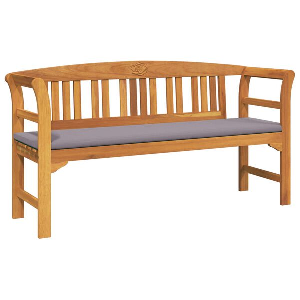 vidaXL R&oacute;sabekkur N&aacute;tt&uacute;rulegt 157 x 46 x 82,5 cm Hrein akas&iacute;utr&eacute;