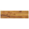 vidaXL Bor&eth;plata 100x30x2,5 cm R&eacute;tthyrnd Gr&oacute;fur Gegnheill Mang&oacute;vi&eth;ur