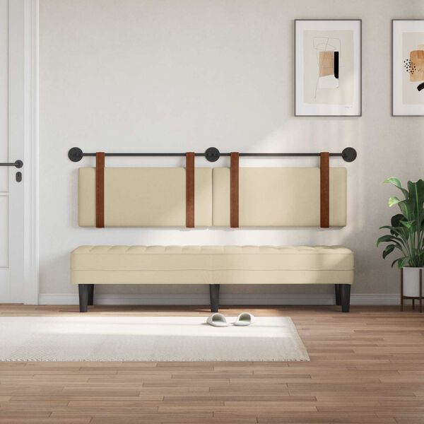 vidaXL Hengisk&aacute;li Vegghengt Einlita Rj&oacute;malitur 170 x 55 x 5 cm Forn PU