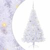 vidaXL Gervi j&oacute;latr&eacute; me&eth; 150 LED me&eth; standi Hv&iacute;tt 150 cm PVC og St&aacute;l