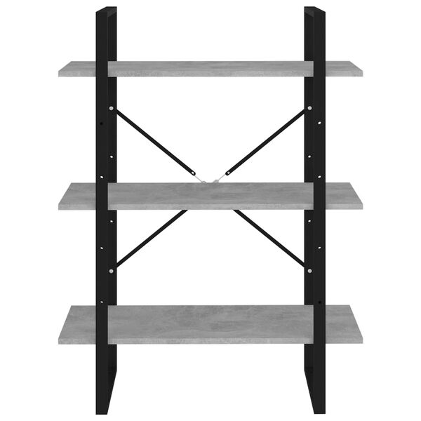 vidaXL B&oacute;kask&aacute;pur Steypugr&aacute;r 80x30x105 cm Samsettur Vi&eth;ur