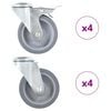 vidaXL Sn&uacute;ningshj&oacute;l me&eth; Boltagati 8 stk. 100 mm