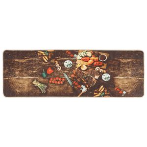 vidaXL Eldh&uacute;smotta Marglit 60x180 cm &THORN;voanleg St&ouml;m