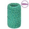 vidaXL B&aacute;tareipi Gr&aelig;nn 2 mm 500 m P&oacute;l&yacute;pr&oacute;p&yacute;len