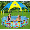 Bestway Steel Pro UV Careful Above Ground Pool fyrir krakka 244x51 cm