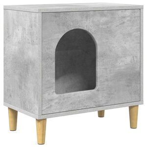 vidaXL Katta h&uacute;s B&eacute;ton 51 x 30 x 52 cm Samsettur vi&eth;ur