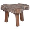 vidaXL N&aacute;ttbor&eth; Br&uacute;nn 40 x 40 x 25 cm Solid endurheimt tr&eacute;