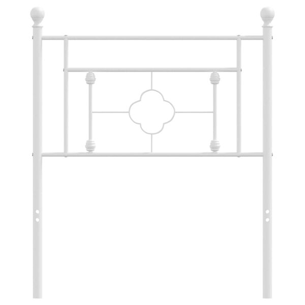 vidaXL Skiptanlegt R&uacute;mgafl &uacute;r M&aacute;lmi Hv&iacute;tur 75 cm