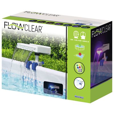 Bestway Flowclear Soothing Foss með LED