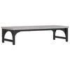 vidaXL Skj&aacute;standur Gr&aacute;r Sonoma 55x23x14 cm Samsettur Vi&eth;ur