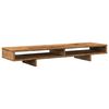 vidaXL Skj&aacute;standur Vi&eth;arlitur 100x27x15 cm Samsettur Vi&eth;ur