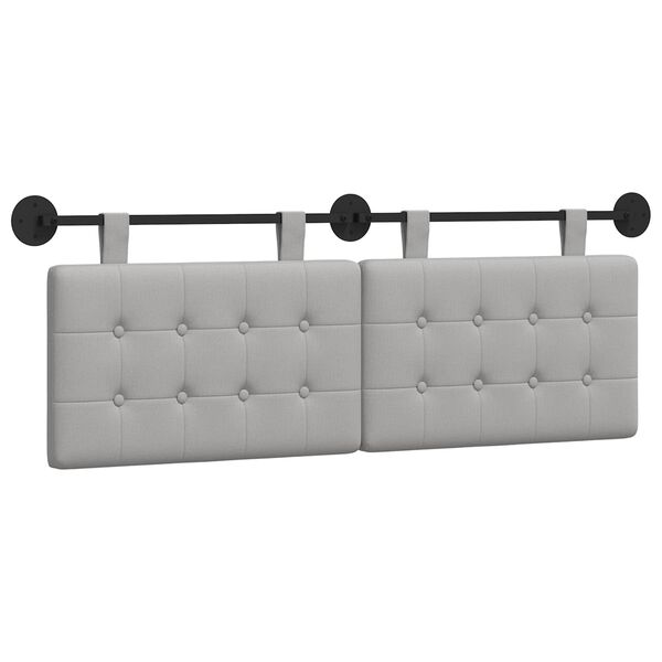 vidaXL Hengisk&aacute;li Vegghengt Sk&yacute;ja gr&aacute;tt 150 x 55 x 5 cm d&uacute;kur