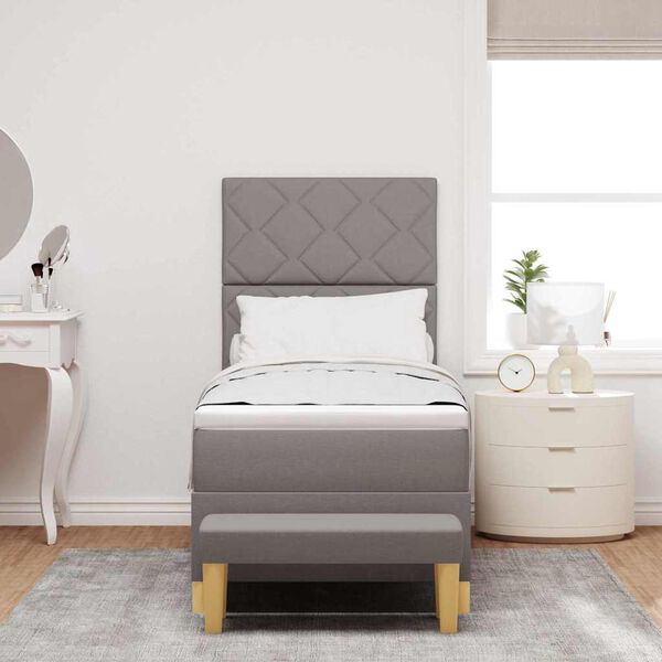 vidaXL Kassi vorinn r&uacute;m me&eth; d&yacute;nu M&oacute;gr&aacute;r 80 x 200 cm d&uacute;kur