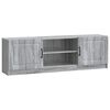 vidaXL Sj&oacute;nvarpssk&aacute;pur Gr&aacute;r Sonoma eikarlitur 150 x 31 x 47 cm