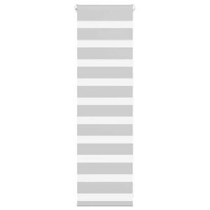 vidaXL Zebra Gard&iacute;na Lj&oacute;sgr&aacute; 40x100 cm Efni Breidd 35,9 cm P&oacute;l&yacute;ester