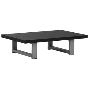 283807 vidaXL Bathroom Furniture Black 60x40x16,3 cm