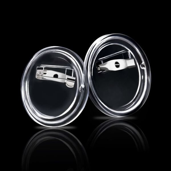 vidaXL Barmmerkjasett með Nælum 100 Sett Akrýl 25 mm