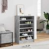 vidaXL Sk&oacute;sk&aacute;pur Steypugr&aacute;r 60x35x92 cm Samsettur Vi&eth;ur