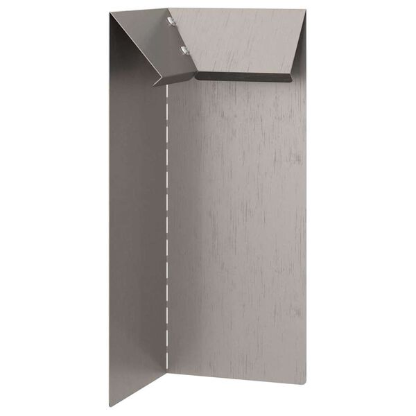 vidaXL Sniglafence Rusty 10 x 10 x 25 cm Ve&eth;ra&eth; st&aacute;l