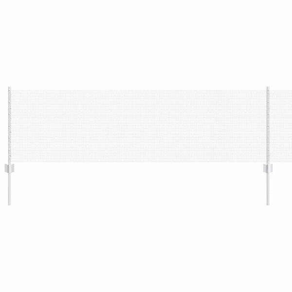 vidaXL Gir&eth;ing me&eth; p&oacute;st Silfur 0,6 x 25 m St&aacute;l