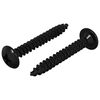 vidaXL Tappi Nail 2 pcs Svartur M4 x 28 mm St&aacute;l