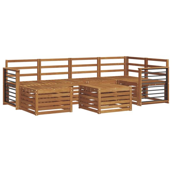 vidaXL S&oacute;fasett N&aacute;tt&uacute;rulegur Hrein akas&iacute;utr&eacute;