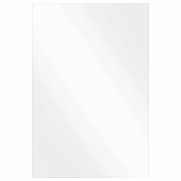 vidaXL Veggspegel R&eacute;tthyrningur 50 x 80 cm hertu&eth; gler