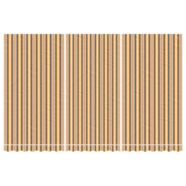 vidaXL Varaefni fyrir Skyggni Marglitar Rendur 5x3 m