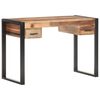 vidaXL Skrifbor&eth; 110x50x76 cm Solid Wood