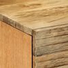vidaXL N&aacute;ttbor&eth;ssk&aacute;pur Br&uacute;nn 40x33x46 cm Solid Wood Mango