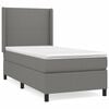 vidaXL H&oacute;lfa&eth; Springr&uacute;m me&eth; D&yacute;nu D&ouml;kkgr&aacute;tt 80x200 cm Tauefni