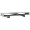 vidaXL Skj&aacute;standur Steypugr&aacute;r 100x27x15 cm Samsettur Vi&eth;ur