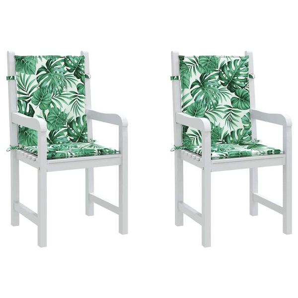 vidaXL Bakp&uacute;&eth;ar Lauf 2 pcs Bladmyll 100 x 50 x 3 cm Oxford efni