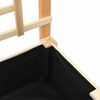 vidaXL Garðplöntukassi Drapplitaður 71 x 38 x 152 cm Einingar úr furu