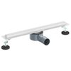 vidaXL 360&deg; &THORN;vottalei&eth;ari me&eth; grannri ger&eth; Silfur 50 cm