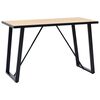 vidaXL Bor&eth;stofubor&eth; Eikarlita&eth; 120x60x75 cm MDF
