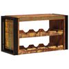 vidaXL V&iacute;nrakki Br&uacute;nn 80 x 45 x 33 cm Solid endurn&yacute;ttur vi&eth;ur