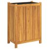 vidaXL Gar&eth;pl&ouml;ntuker me&eth; F&oacute;&eth;ri 54x31x75 cm Gegnheill Akas&iacute;uvi&eth;ur