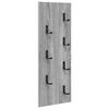 vidaXL Vegghengt fatahengi Vegghengt Gr&aacute;r Sonoma 30 x 1,5 x 80 cm