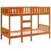 vidaXL Koja Vaxbr&uacute;n 90x190 cm Gegnheil Fura