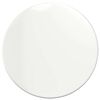 vidaXL Bor&eth;plata high gloss white &Oslash; 40 x 1,5 cm Samsettur vi&eth;ur